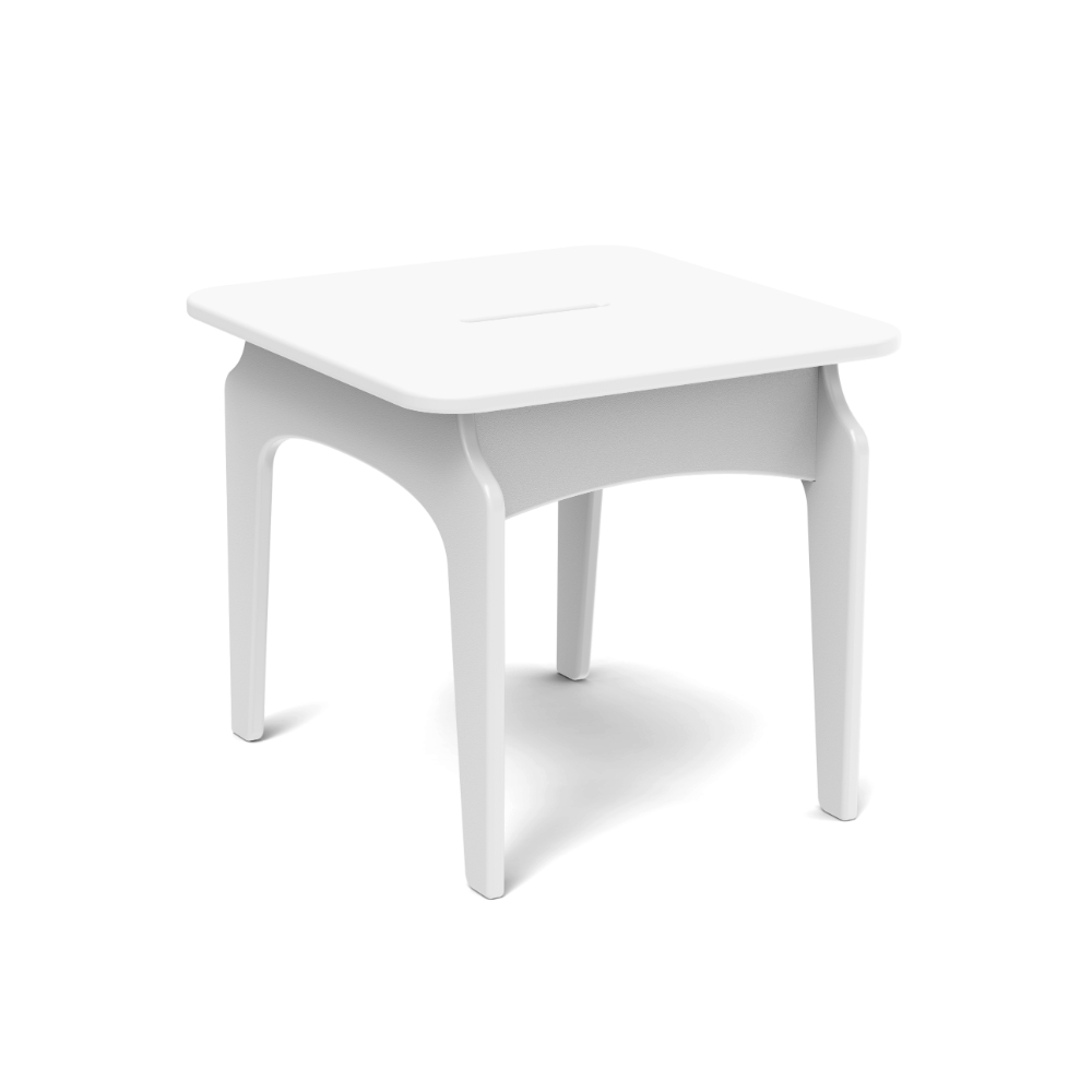 TimberTech-Loll-Aside Table-White