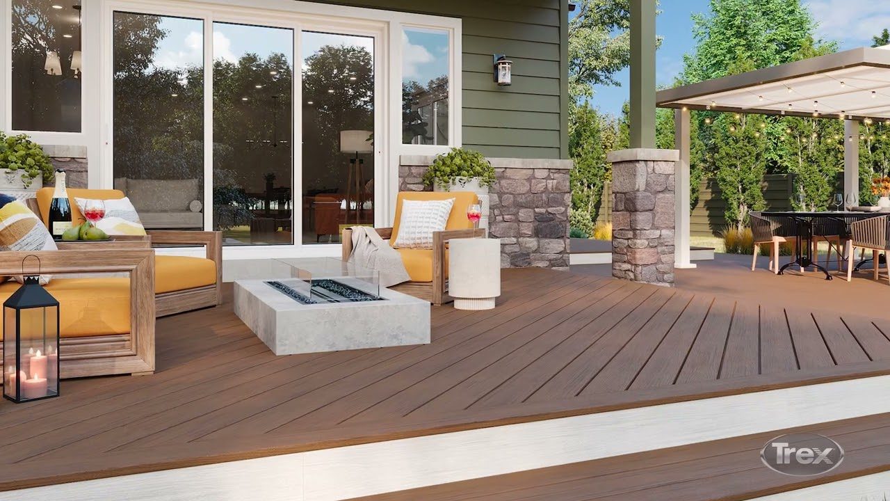 Trex Transcends Lineage Composite Decking The Deck Supply
