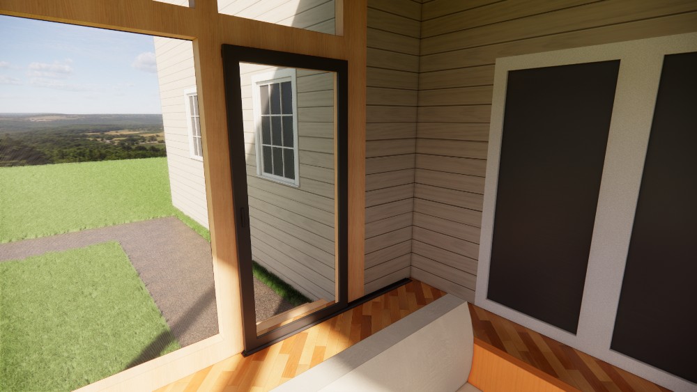 Screeneze Sliding Screen Door