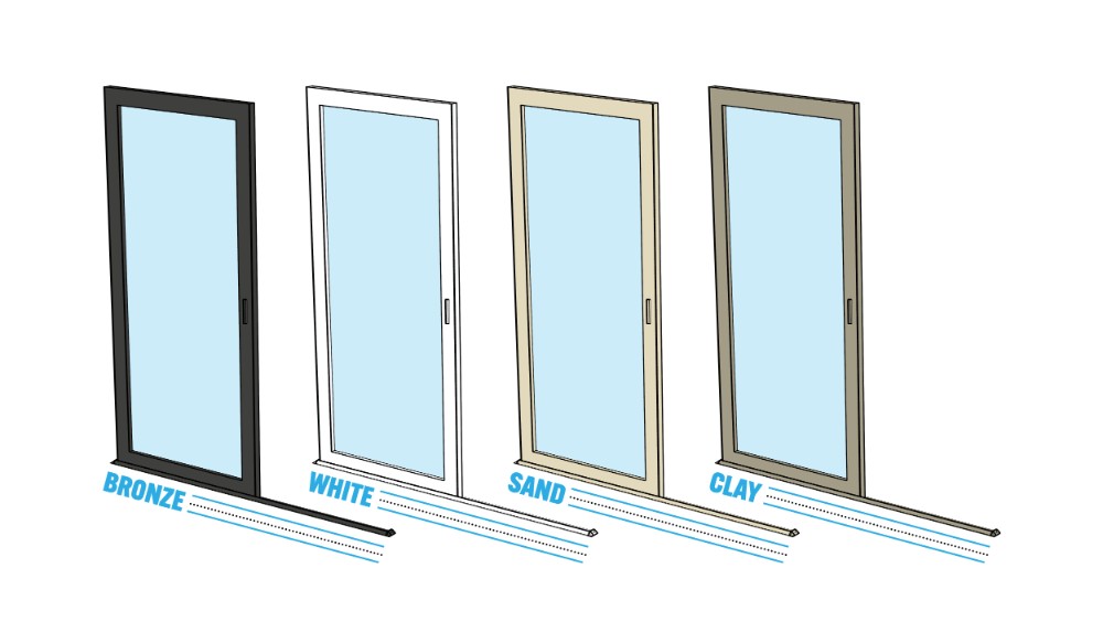 Screeneze Screen Door All Colors