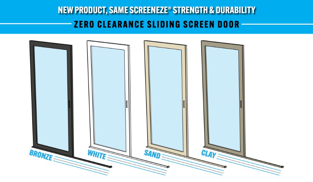 Screeneze Sliding Screen Door