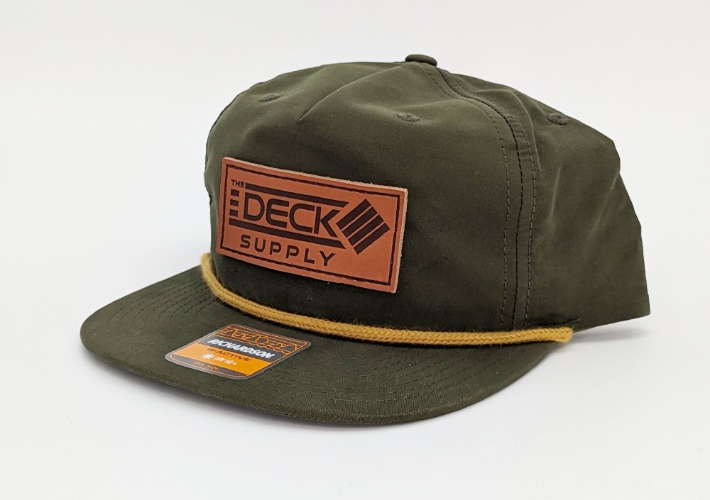 The Deck Supply Hat Green
