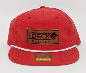 Red The Deck Supply Hat