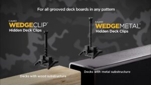 CAMO Wedge Clip Features
