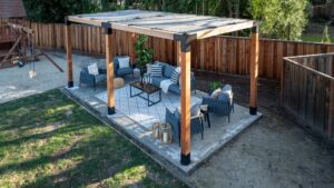 Simpson SAGE Double Pergola System
